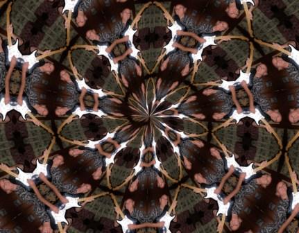 Multi faceted Psychedelic picture